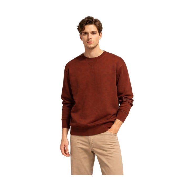546538412004JACK AND JONES 12283399 ERKEK SWEATSHIRT  KIRMIZI