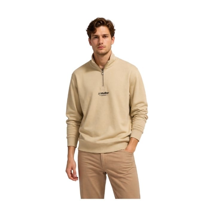 546538413006JACK AND JONES 12278793 ERKEK SWEATSHIRT  LACİVERT
