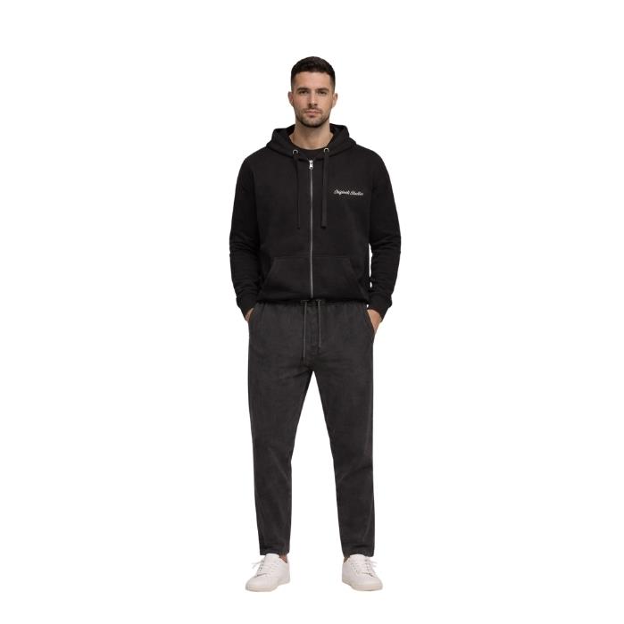 546538415001JACK AND JONES 12282901 ERKEK SWEATSHIRT  SİYAH