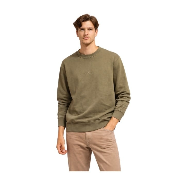 546538417037JACK AND JONES 12282821 ERKEK SWEATSHIRT  HAKİ