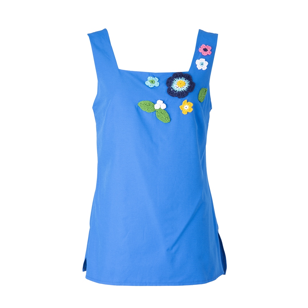 555250010003GLORIEN 2014 KADIN BLUZ  MAVİ