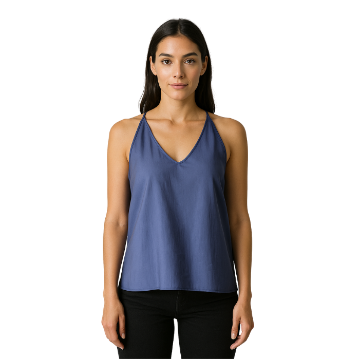 564250913029CHILIA 30500 KADIN BLUZ  INDİGO