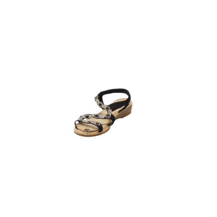 638629020001GUJA 25Y122-5 KADIN SANDALET  SİYAH
