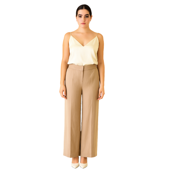 712204020014CARINO 3459 KADIN PANTOLON  BEJ