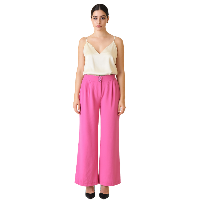 712204021080CARINO 3461 KADIN PANTOLON  FUŞYA