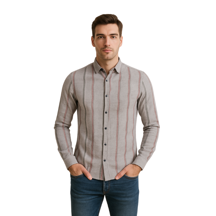 714703015006MANCHE 11-4674 ERKEK GÖMLEK  LACİ