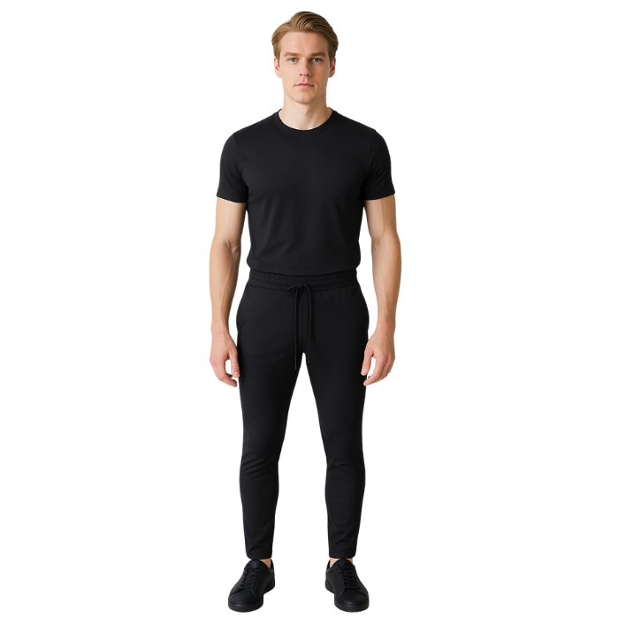 714704017001MANCHE 61-10025 ERKEK PANTOLON  SİYAH