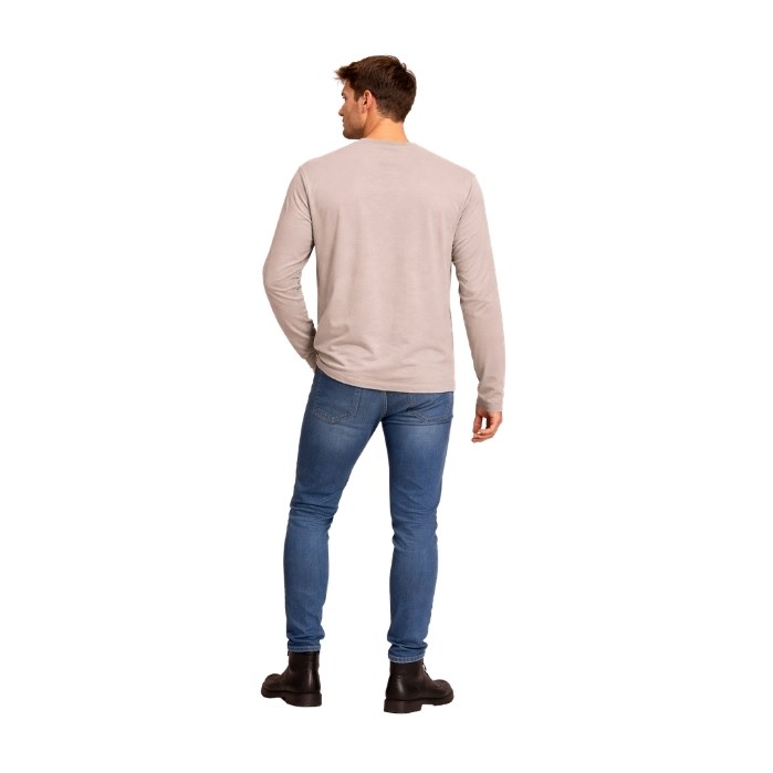 714737058008MANCHE 21-5003 ERKEK T-SHIRT  GRİ
