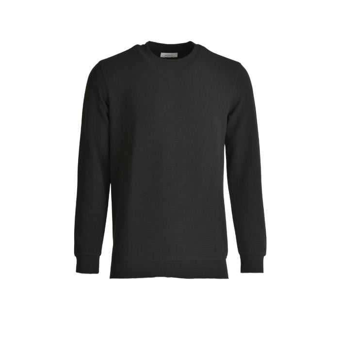 714738018001MANCHE 22-9749 ERKEK SWEATSHIRT  SİYAH