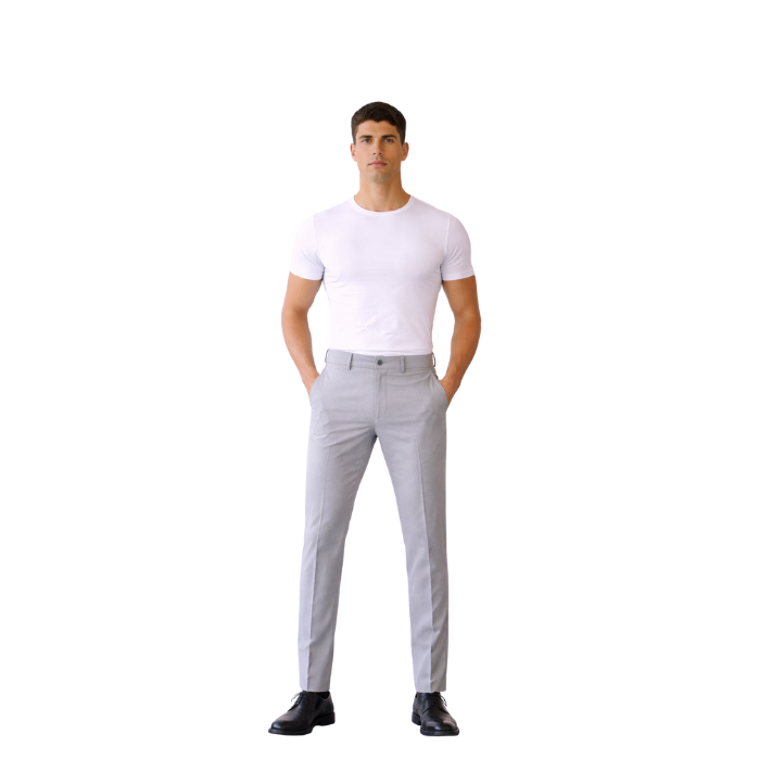 714783009008MANCHE 61-1580 ERKEK PANTOLON  GRİ