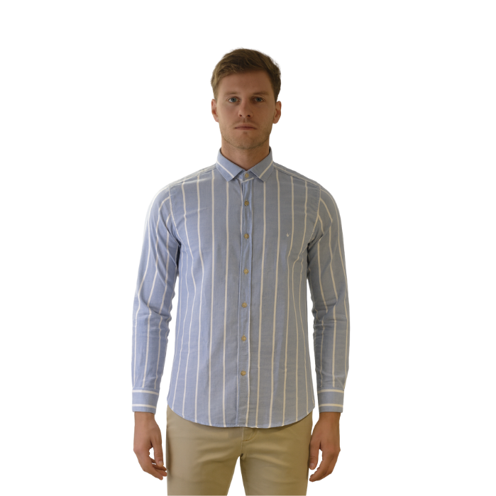 722703013003BRANGO 13303 ERKEK GÖMLEK  MAVİ