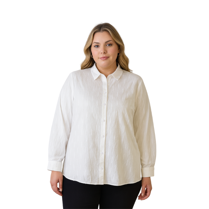 920903034002SUN-MORE 708 KADIN GÖMLEK  BEYAZ