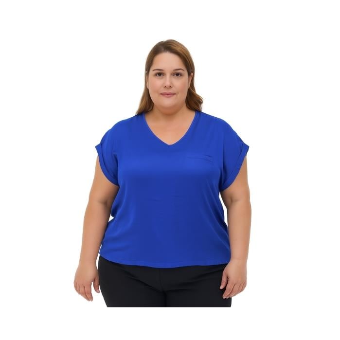 941950004050DESEN 22706 KADIN BLUZ  SAKS