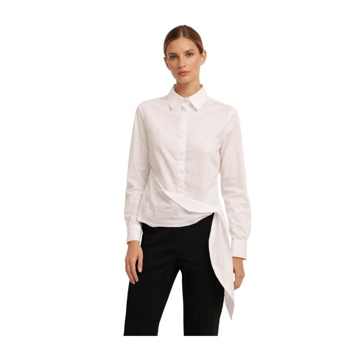 987203102002YSATIS 2525.6000110 KADIN GÖMLEK  BEYAZ