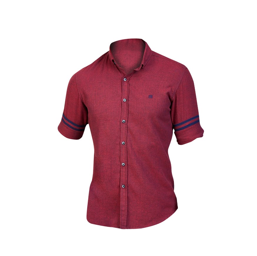 AVVA 2253 ERKEK CASUAL GÖMLEK  BORDO