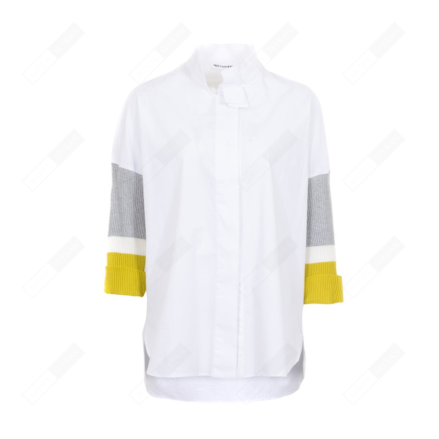 BIZEFASHION 0001 KADIN CASUAL GÖMLEK  BEYAZ
