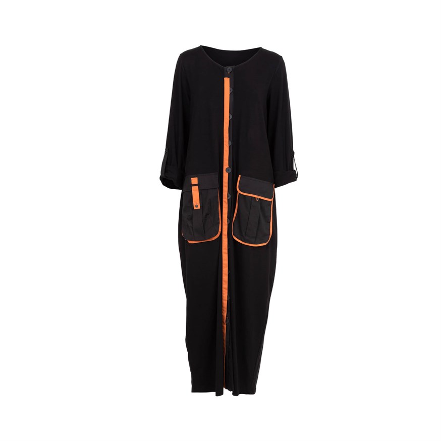 BIZEFASHION 1081 KADIN CASUAL TUNİK  SIYAH