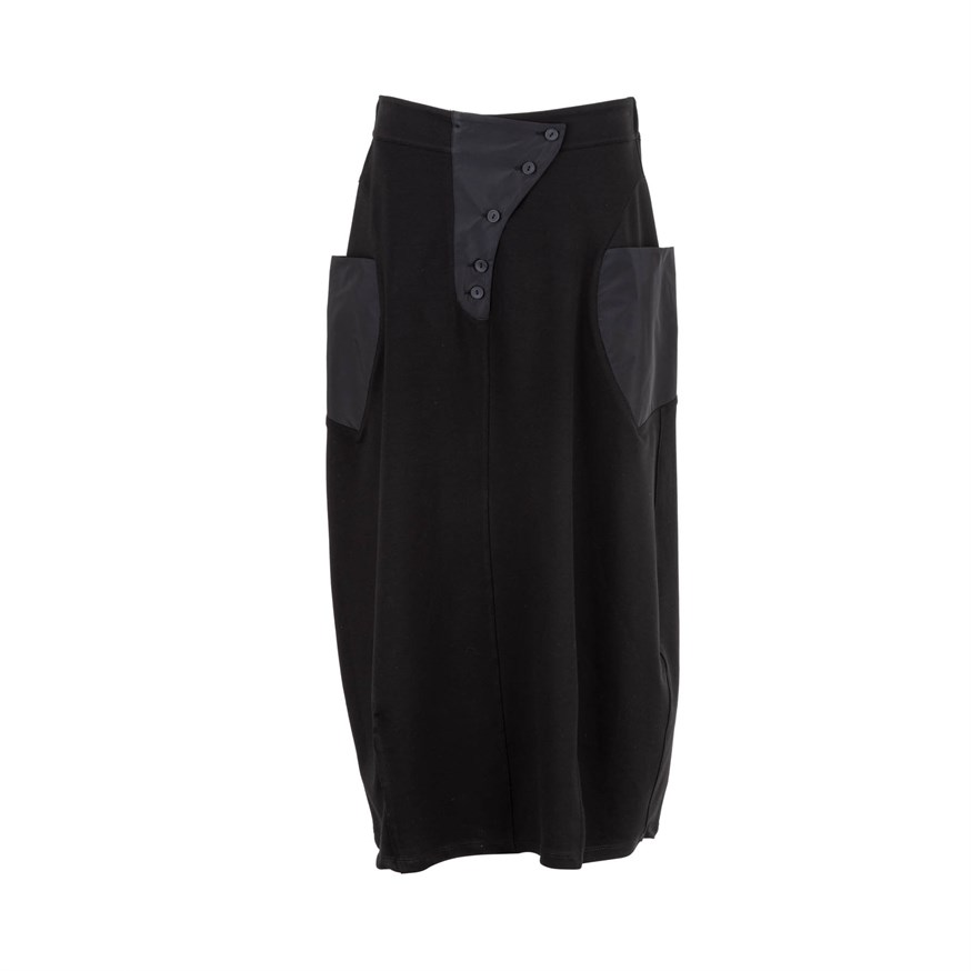 BIZEFASHION 5135 KADIN CASUAL ETEK  SIYAH