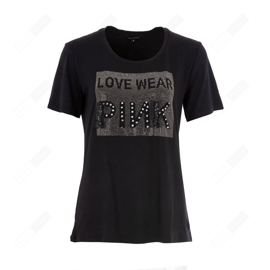 DAIDO 00209 KADIN T-SHIRT  SIYAH