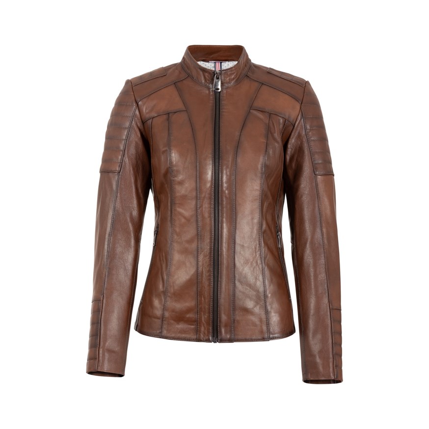 DERI COMPANY DCGU-2010-T KADIN CASUAL CEKET  TABA