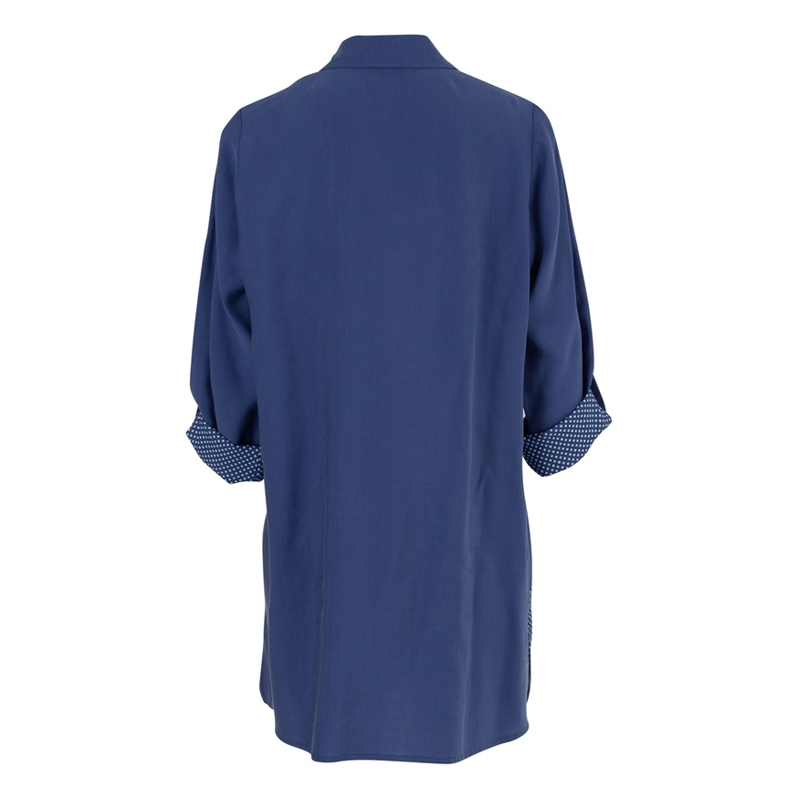 FEMINA 44075 BUYUK BEDEN TUNİK  INDIGO
