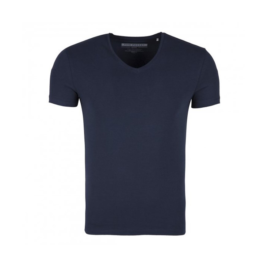 FIVE POCKET 1074 ERKEK CASUAL T-SHIRT  LACIVERT