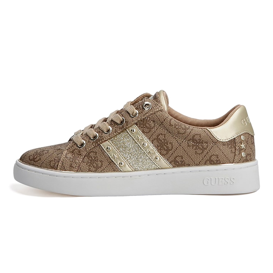 GUESS FL7BVLFAL12 KADIN SNEAKERS  KAHVE