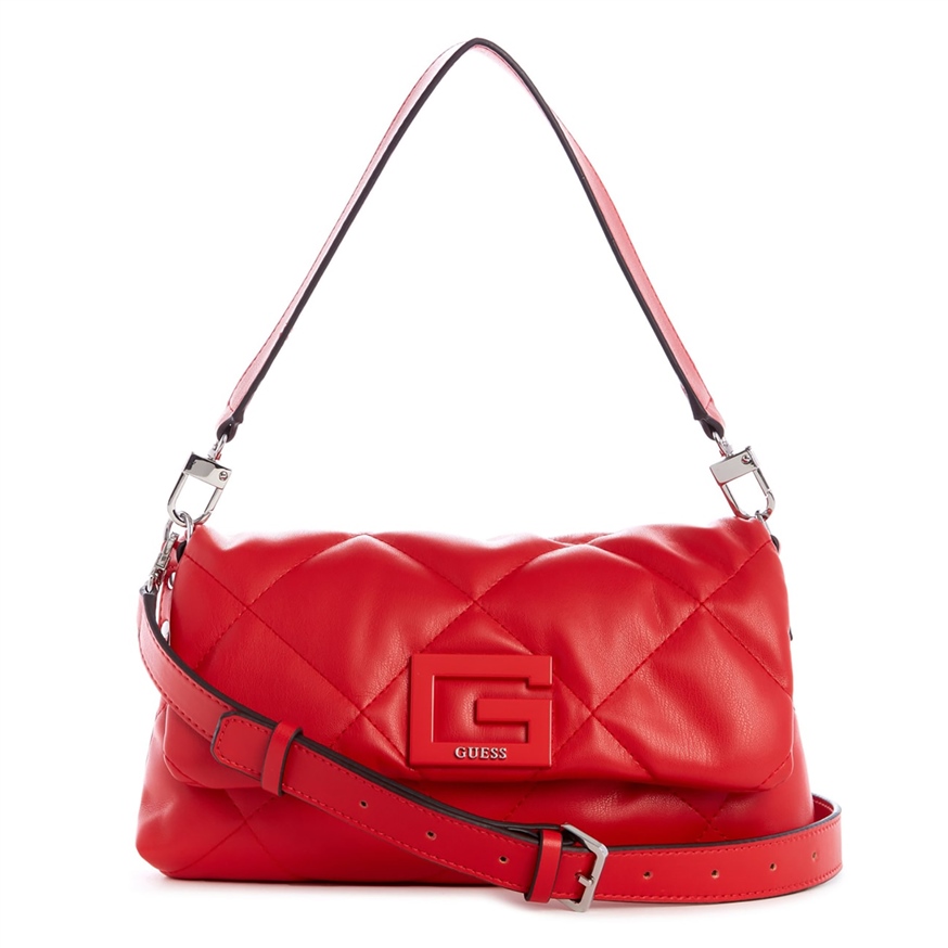 GUESS QR758019 KADIN CASUAL ÇANTA  KIRMIZI
