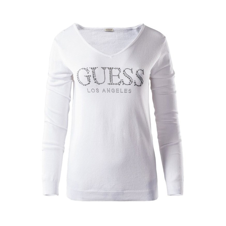 GUESS W93R58Z2760 KADIN TRİKO  TAS