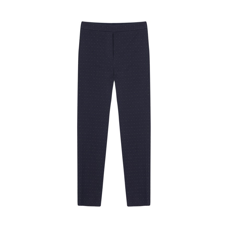 IPEKYOL 3104 KADIN CASUAL PANTOLON  LACIVERT