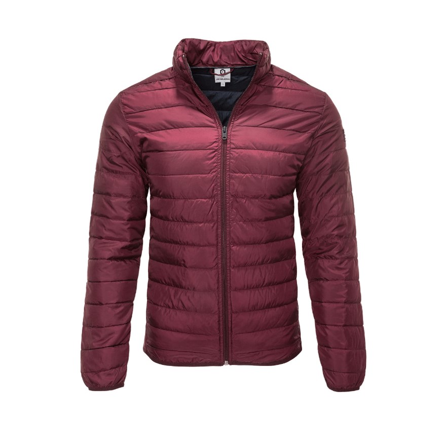 JACK AND JONES 12138329 ERKEK CASUAL MONT  BORDO