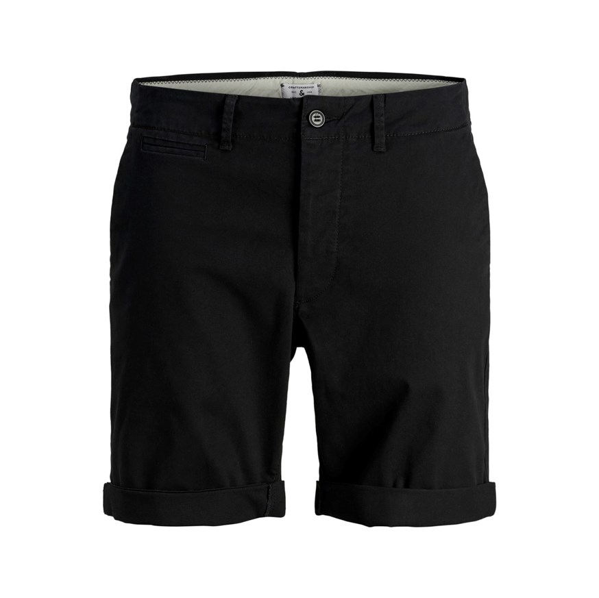 JACK AND JONES 12146178 ERKEK CASUAL ŞORT  SIYAH