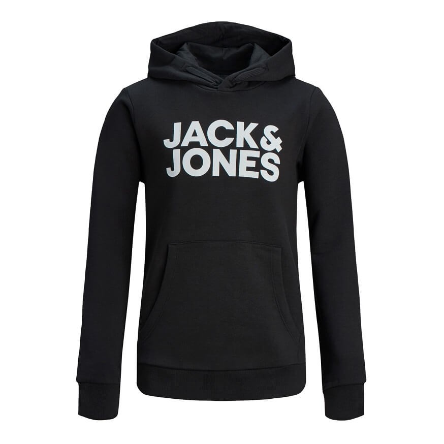 JACK AND JONES 12152841 ERKEK ÇOCUK SWEATSHIRT  SIYAH