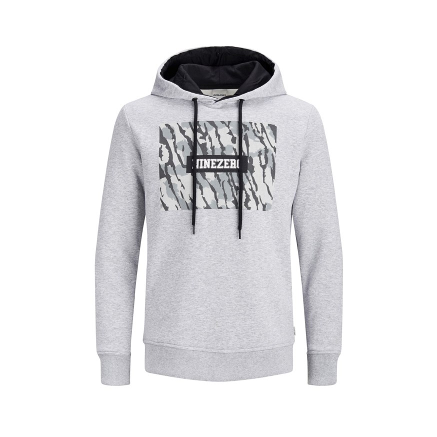 JACK AND JONES 12157830 ERKEK CASUAL SWEATSHIRT  GRI