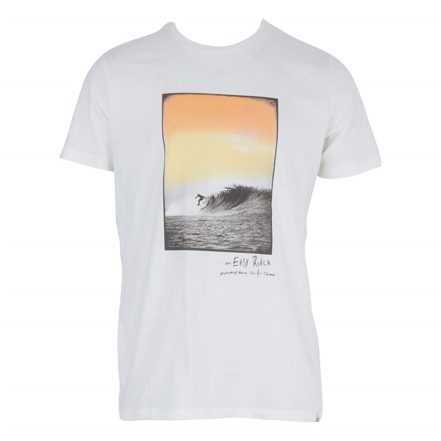 JACK AND JONES 12188263 ERKEK T-SHIRT  EKRU