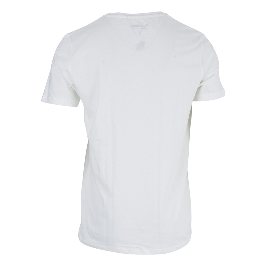 JACK AND JONES 12188263 ERKEK T-SHIRT  EKRU