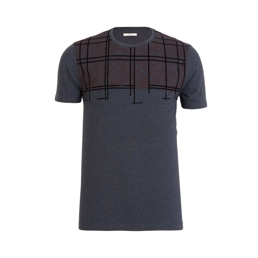 KIP TSH-10 ERKEK SPOR T-SHIRT  ANTRASIT