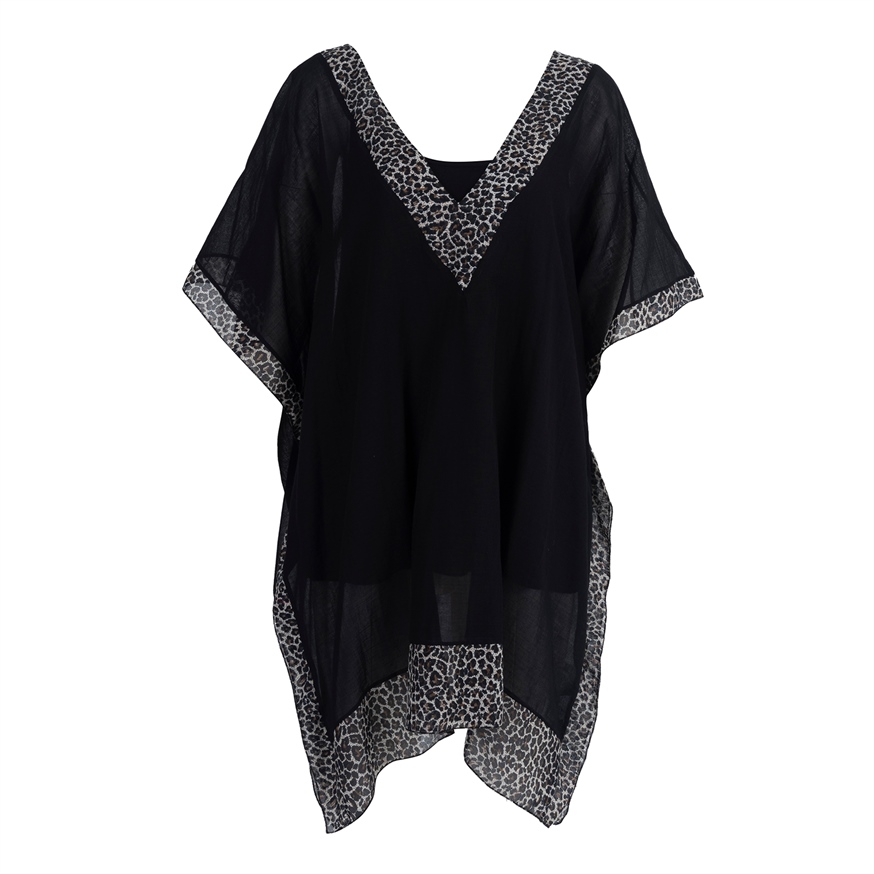 LEMA 77201 BUYUK BEDEN BLUZ  SIYAH