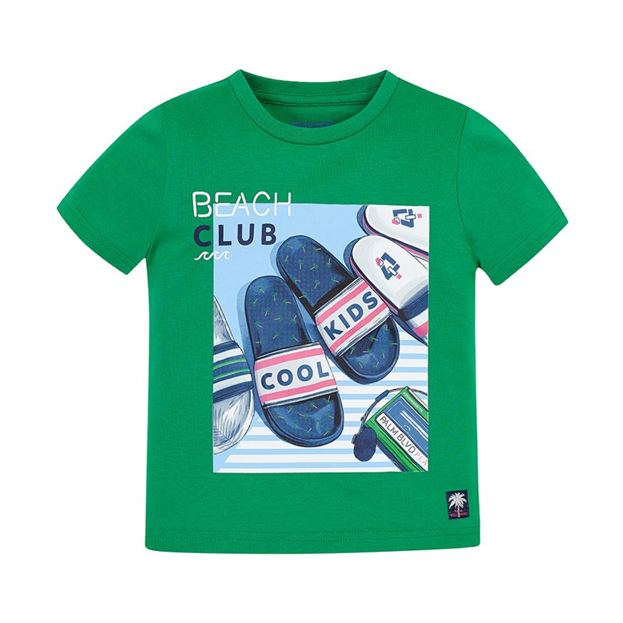 MAYORAL 3034 ÇOCUK CASUAL T-SHIRT  YESIL