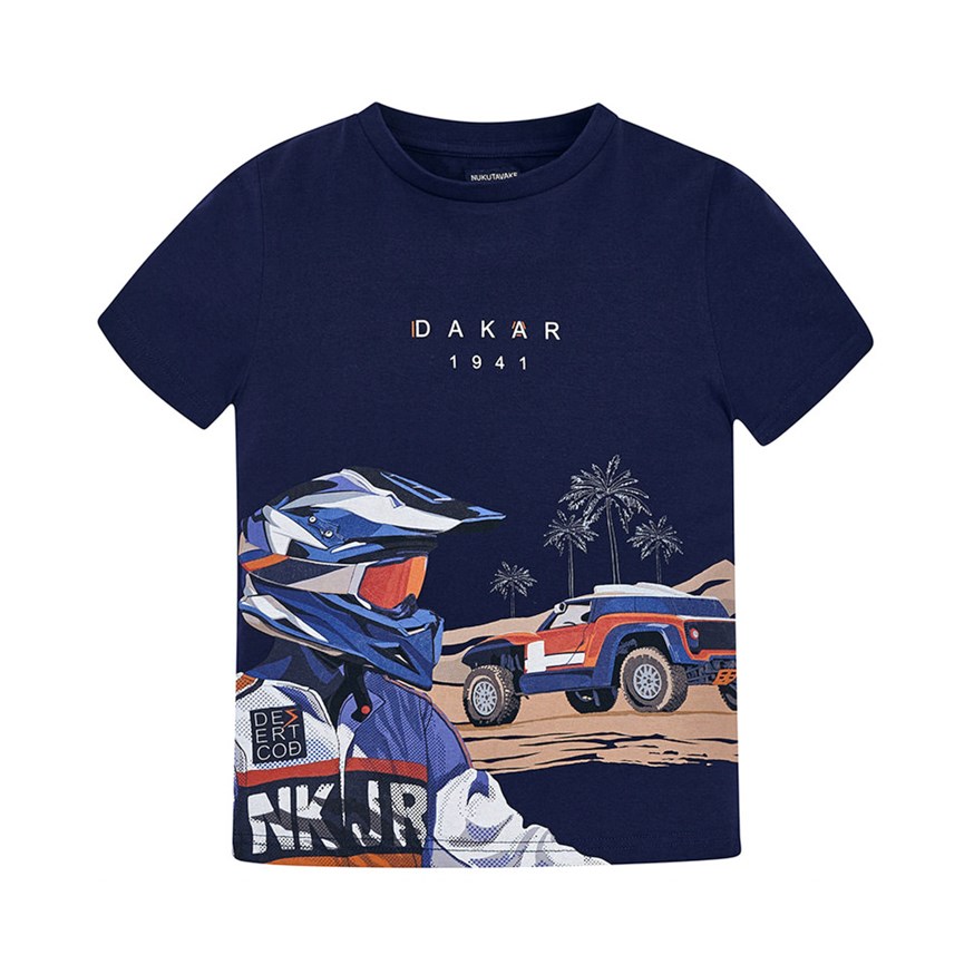 MAYORAL 6037 ÇOCUK CASUAL T-SHIRT  MAVI