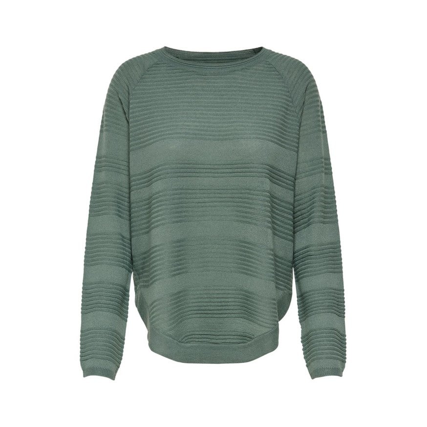 ONLY 15141866 KADIN CASUAL TRİKO  A.YESIL