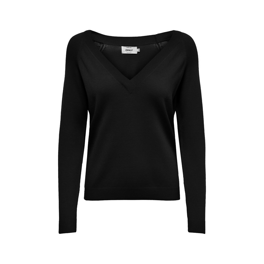 ONLY 15169582 KADIN CASUAL TRİKO  SIYAH