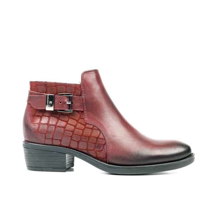 RICCARDO COLLI 7273 KADIN CASUAL AYAKKABI  BORDO