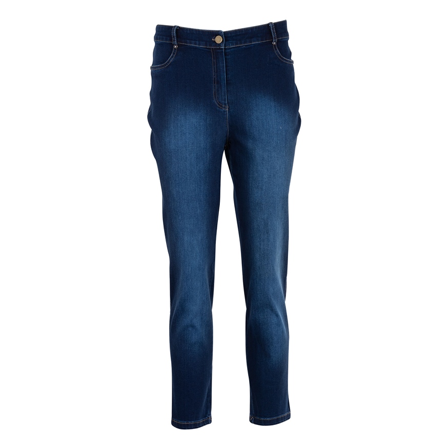 SEDNA 1208 BUYUK BEDEN PANTOLON  LACIVERT