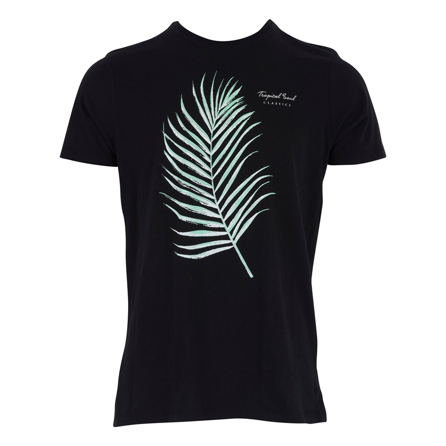 SUPERFLY 21562 ERKEK T-SHIRT  SIYAH