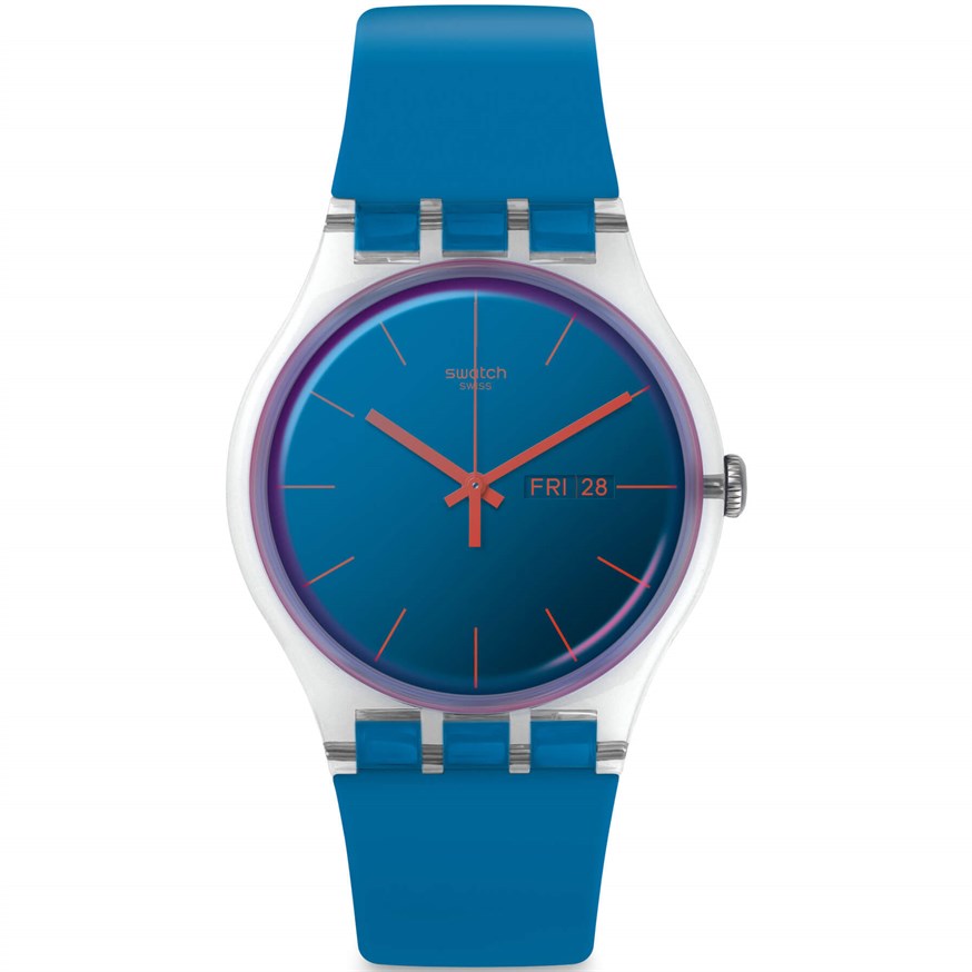 SWATCH SUOK711 ERKEK QUARTZ PİLLİ SAAT  M.RENKLER