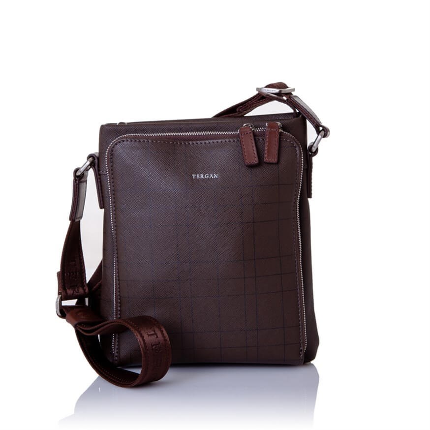 TERGAN 22320 UNISEX POSTACI ÇANTASI  KAHVE
