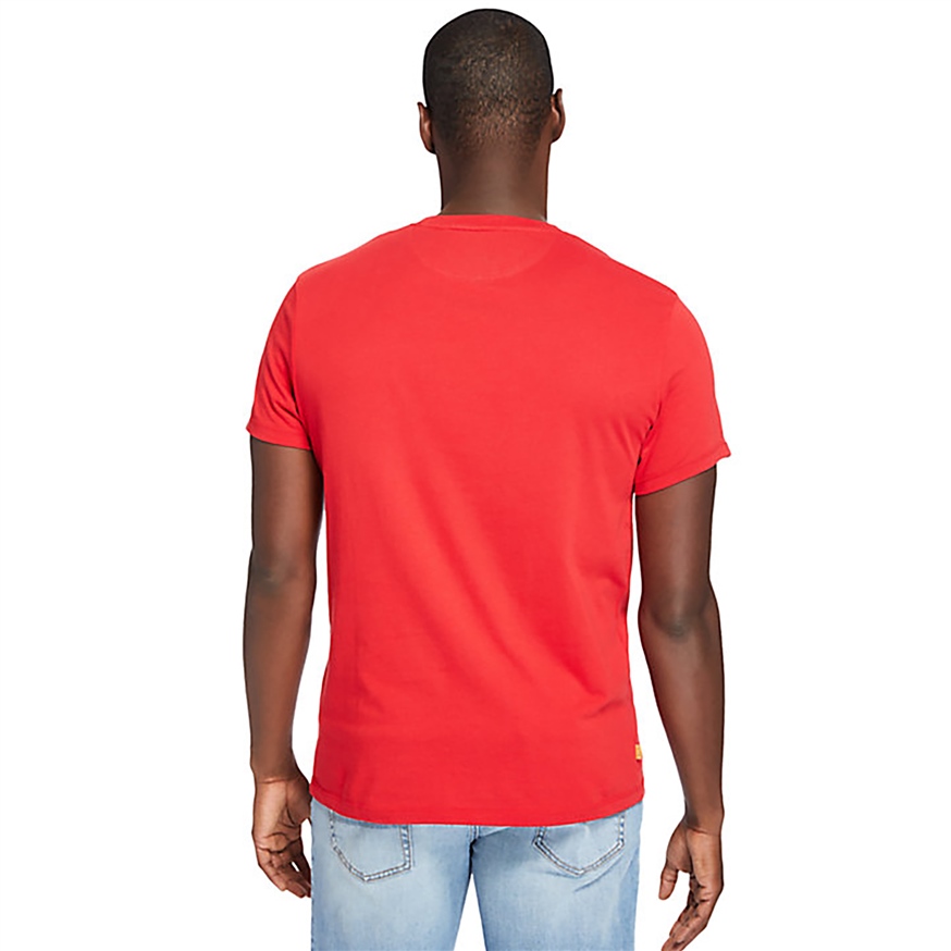 TIMBERLAND TB0A2BPRP921 ERKEK T-SHIRT  KIRMIZI