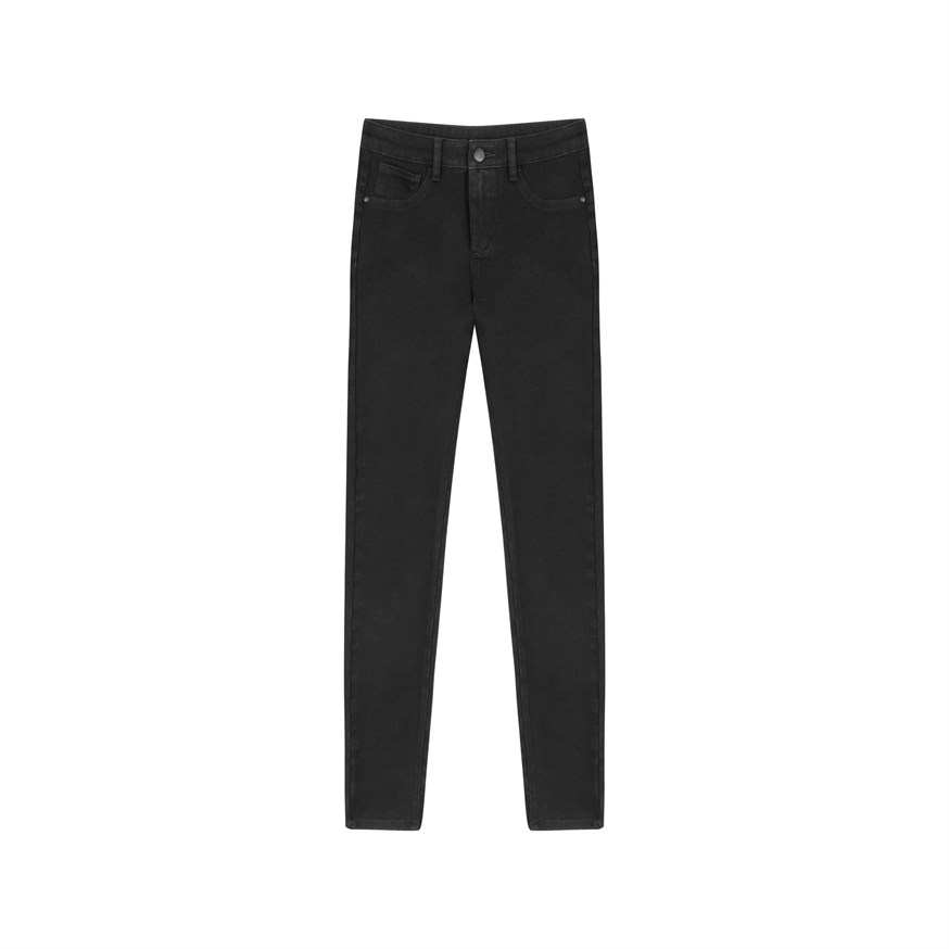 TWIST 18024 KADIN KOT PANTOLON  SIYAH