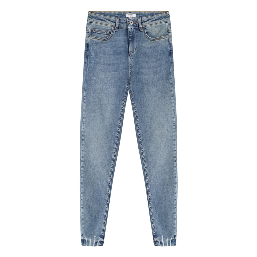 TWIST 18038 KADIN PANTOLON  INDIGO